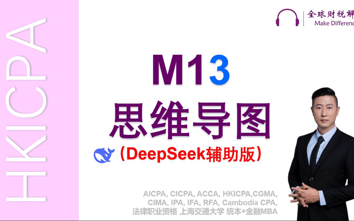 HKICPA M13 业务鉴证 思维导图 课程封面